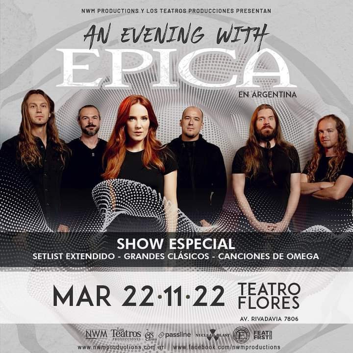 Epica en Argentina 2022