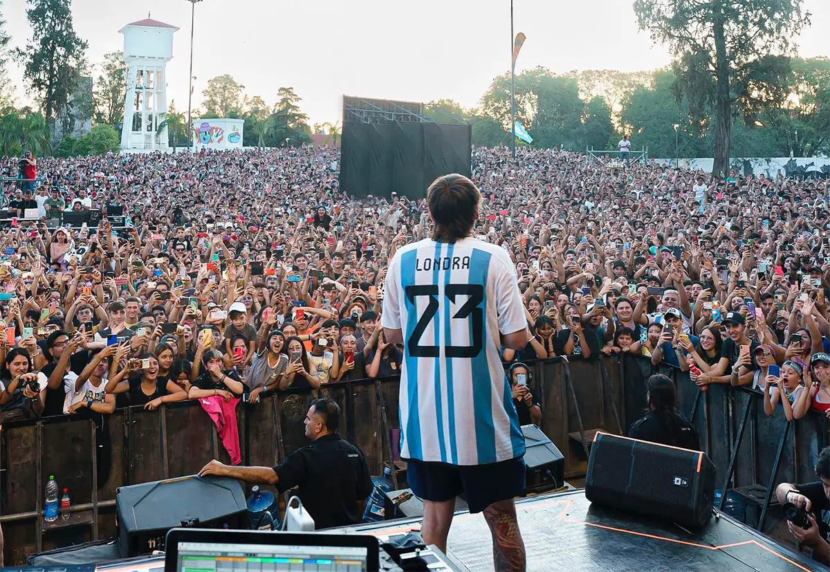 Paulo-Londra-en-Cordoba Paulo Londra presentó su nuevo disco ante 50.000 personas