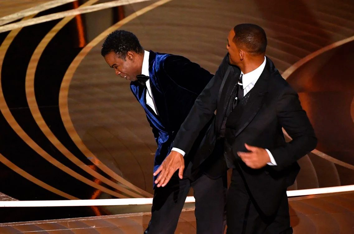 Will Smith abofeteado a Chris Rock en los Oscar