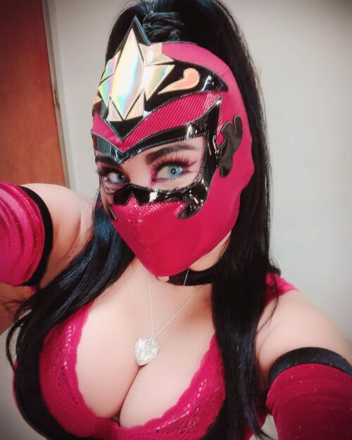 Mystique, la luchadora mexicana que busca triunfar en el OnlyFans