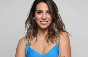 La modelo y panelista de TV Cinthia Fernández