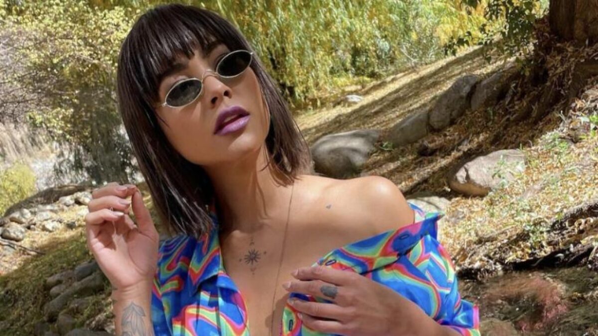 Camila Recabarren posa en la naturaleza para su debut en OnlyFans