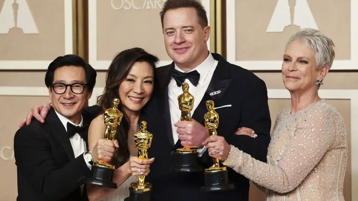 La noche de las estrellas brillantes: Ganadores de los Oscar 2023 Hollywood celebra la excelencia en el cine