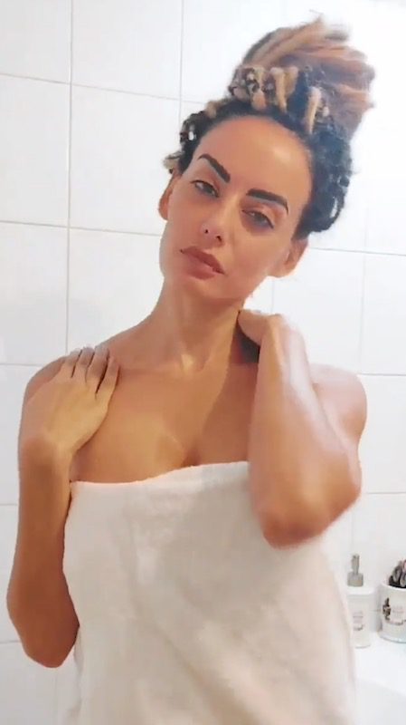 Flavia Fucenecco y los cuidados de su cuerpo Flavia Fucenecco