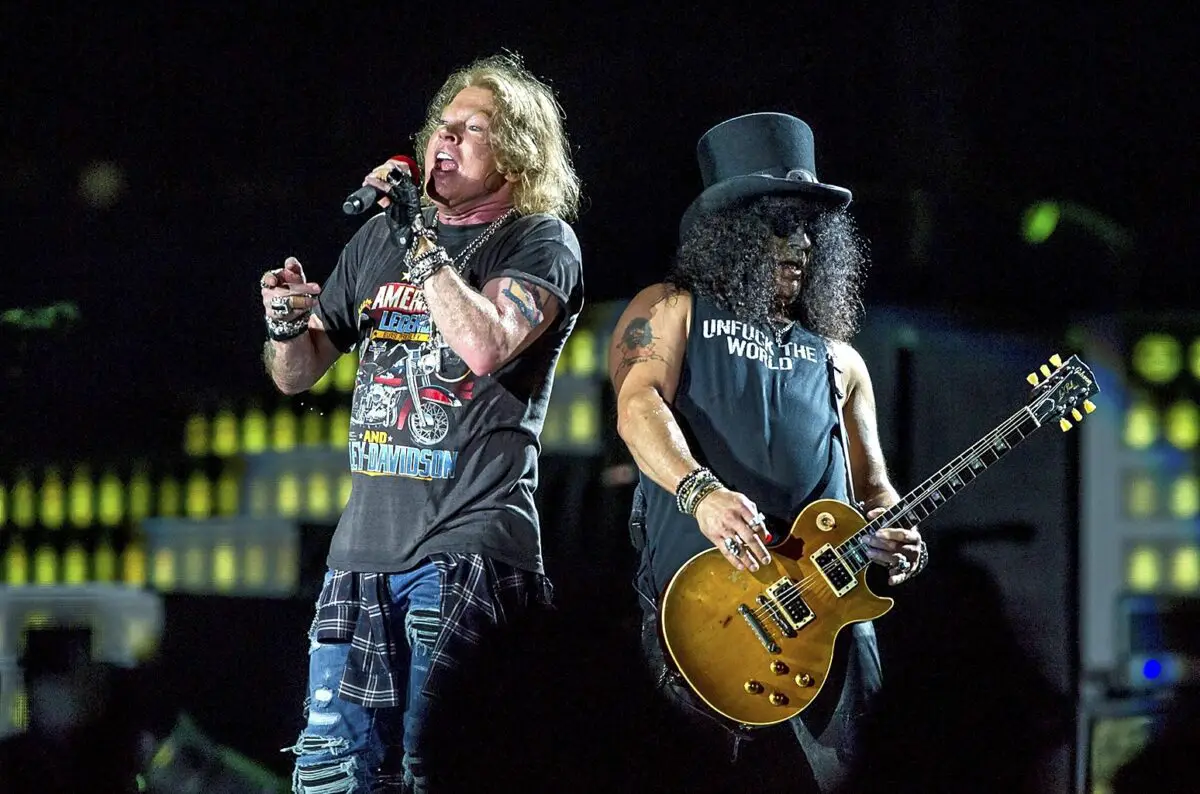 Axl Rose y Slash
