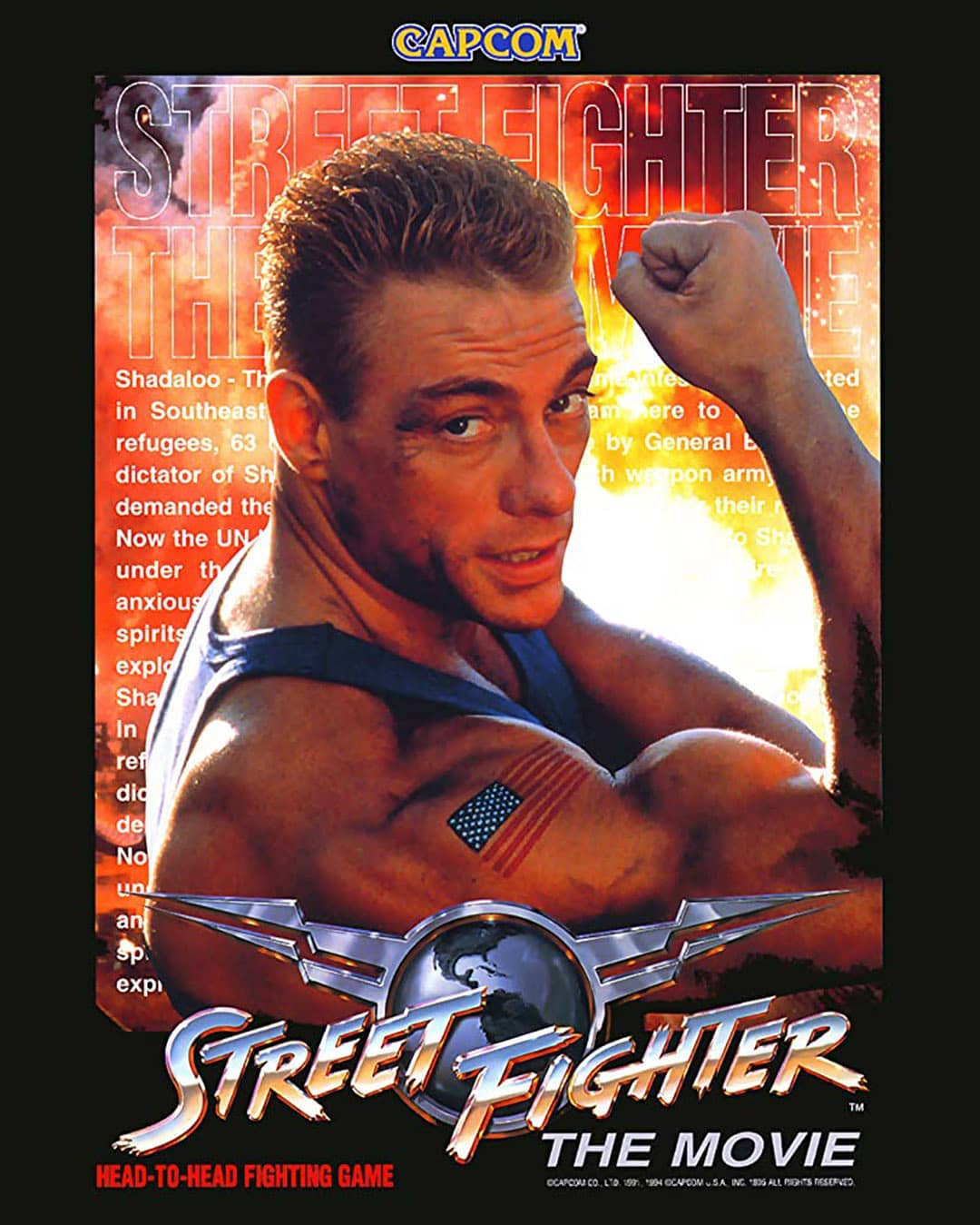 Jean-Claude Van Damme Street Fighter