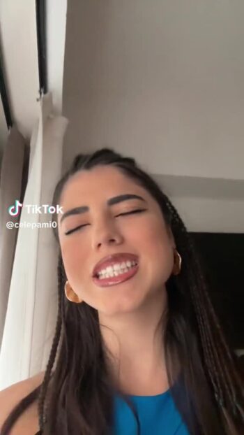 Video de celeste, la estrella de tiktok e instagram