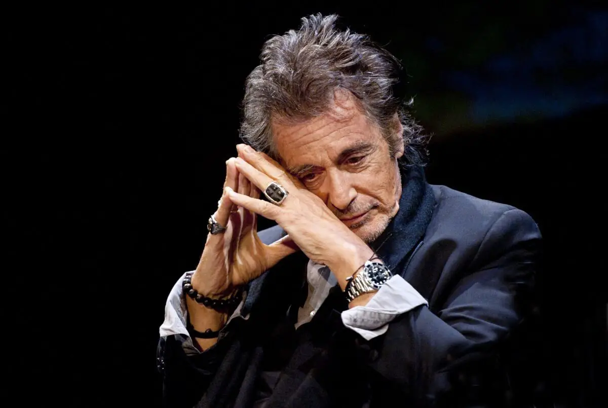 Al Pacino – Fotografía Reciente Al Pacino en una fotografía reciente