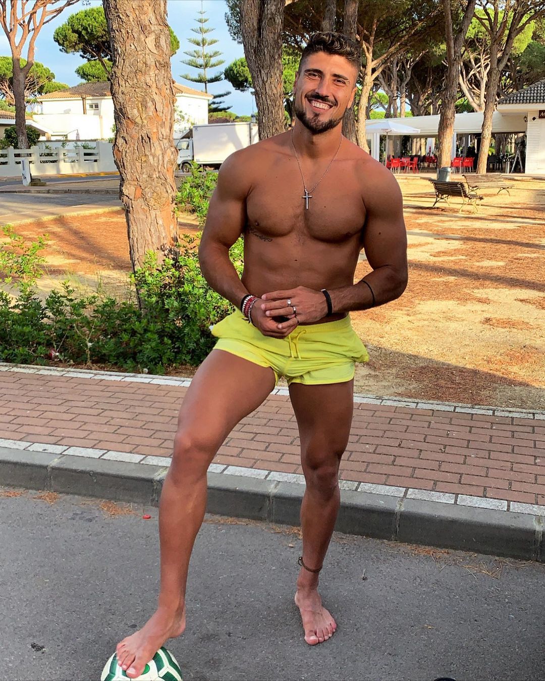 Miguel Guerrero, ex arquero, en su nueva faceta en OnlyFans