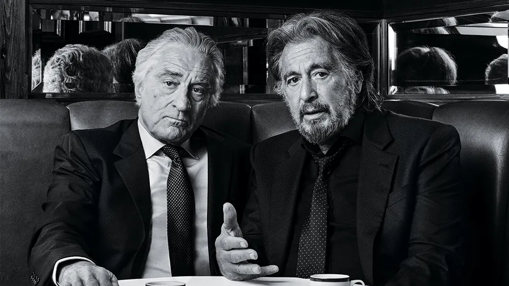 Robert De Niro y Al Pacino juntos en un evento