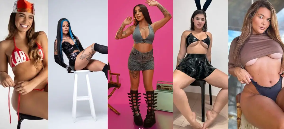 Las 5 estrellas brasileñas dominando OnlyFans