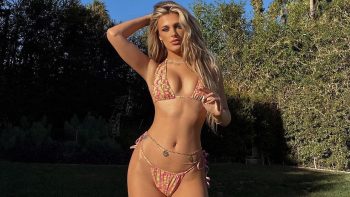 Madi Monroe actriz e influencer en bikini sexy