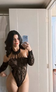 Valentina Runco en una sesión de fotos para adultos