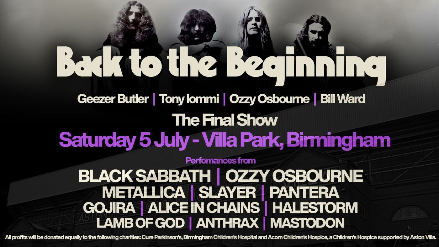The Back to the Beginning Ozzy Osbourne