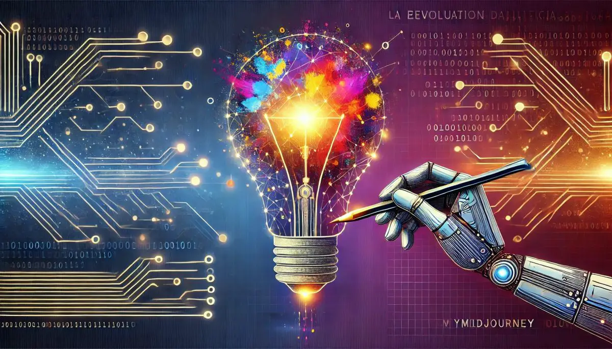 Inteligencia artificial generativa representada con DALL·E y Midjourney
