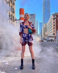 Elsa Hosk, supermodelo sueca y ex ángel de Victoria’s Secret, en una sesión fotográfica exclusiva.