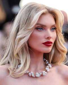 Elsa Hosk, supermodelo sueca y ex ángel de Victoria’s Secret, en una sesión fotográfica exclusiva.