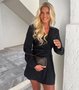 Victoria Kjær en la final de Miss Universo 2024