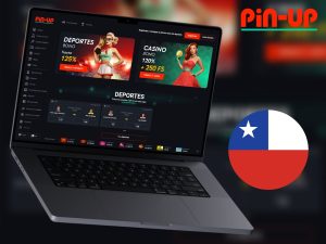 Pin Up Interfaz y Localización para Usuarios Chilenos